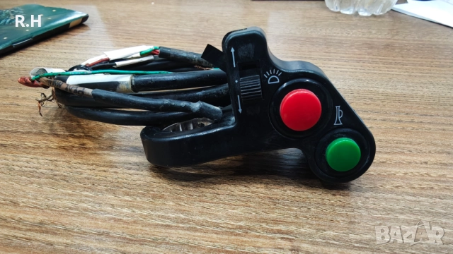 Конзола за АТВ, мотор или ел. тротинетка с функция за мигачи и два бутона за свирка и осветление, снимка 2 - Друга електроника - 48453397