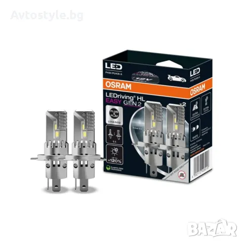 Автомобилни LED крушки Osram H4/H19 LED 22/24W 12V , снимка 1