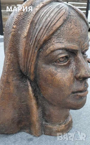 Модернистична медна скулптура, втора половина на ХХ век, снимка 6 - Антикварни и старинни предмети - 53755846