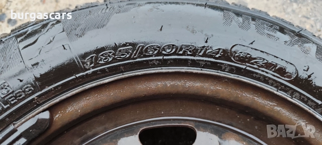 Железни джанти 185/60/14 Skoda Fabia II  50лв, снимка 2 - Части - 51941830