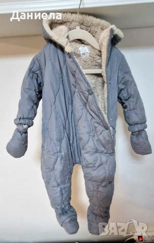 Бебешки космонавт Zara, размер 80, 9-12 месеца, снимка 7 - Бебешки ескимоси - 53049769