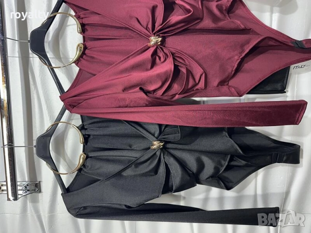 Боди с златни акценти, снимка 2 - Други - 52592896