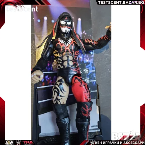 Екшън фигура WWE Finn Balor Фин Балор The Demon King figure wrestling играчка Elite mattel 2012, снимка 1 - Други - 49512047