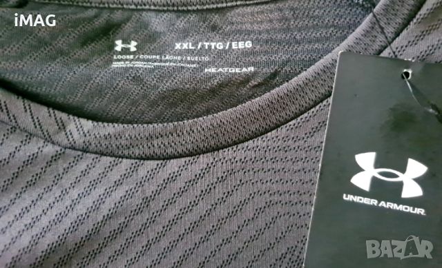Нова мъжка тениска Under Armour Tech Heat Gear XXL, снимка 5 - Тениски - 46372634