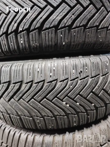 2бр.зимни гуми 205/55/16 Michelin, снимка 7 - Гуми и джанти - 48469872