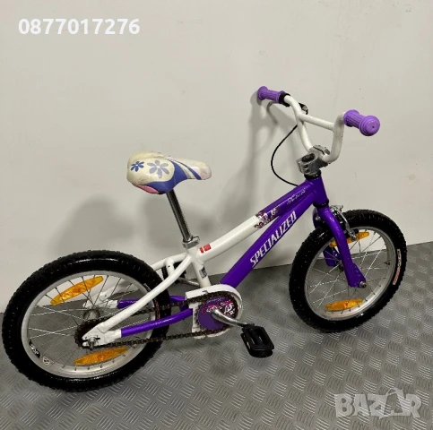 Детски алуминиев велосипед Specialized за момиче 16 цола/ колело, снимка 5 - Велосипеди - 51387132