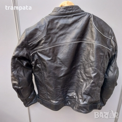НАЙ ДОБРАТА ОФЕРТА Мъжко рокерско кожено яке с протектори Crivit sport, снимка 5 - Аксесоари и консумативи - 52628028