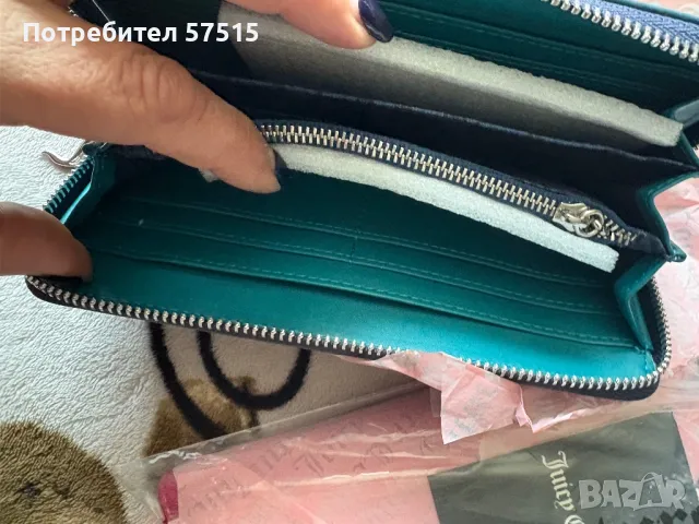 Juicy Couture портфейли нови с етикети, снимка 7 - Портфейли, портмонета - 49656944