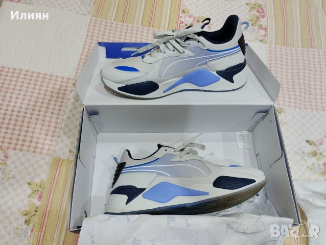 PlayStation x Puma RS-X “Glacial Grey” – оригинални маратонки, снимка 5 - Маратонки - 53964839