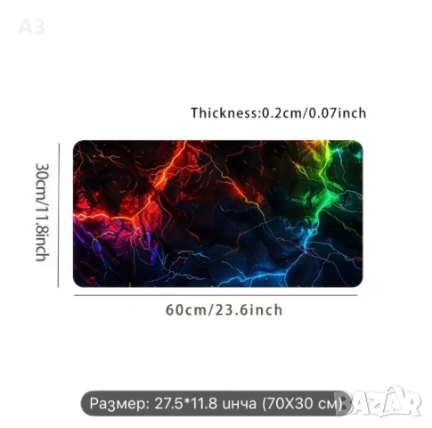 мауспад за PC - 5€, снимка 3 - Клавиатури и мишки - 53346161