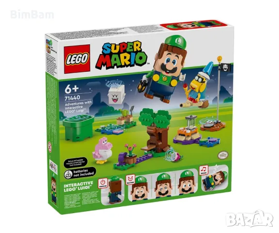 Конструктор LEGO® Super Mario™ 71440 - Приключения с интерактивна фигура LEGO® Luigi™/ 210 части , снимка 1 - Конструктори - 48059951