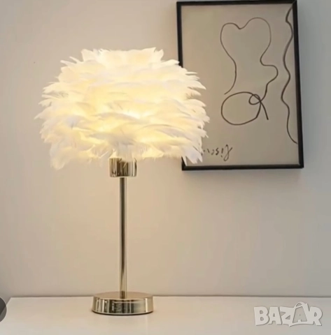 Нощна лампа с пера 