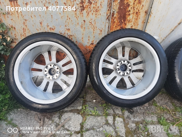 Джанти за Mercedes-Benz C , снимка 6 - Гуми и джанти - 54259201