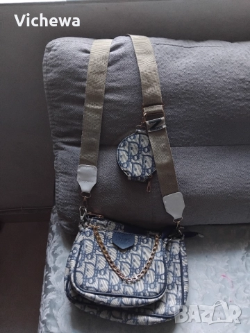 Дамска чанта през рамо, снимка 3 - Чанти - 52809269