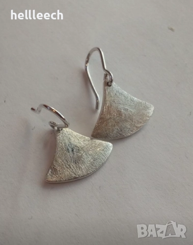 Сребърни обеци, снимка 5 - Обеци - 52827938