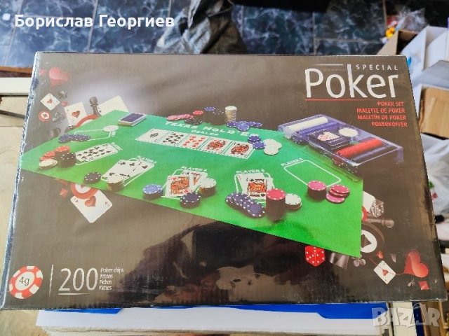 Нова настолна игра покер poker, снимка 1 - Игри и пъзели - 46255147