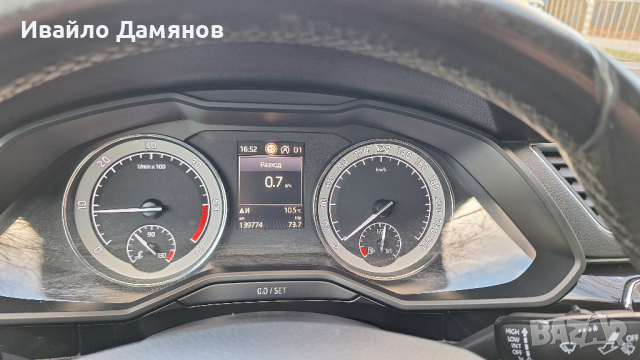 Skoda Superb L&K Шкода Супърб Сервизна история Еуратек 2.0TDI 4х4 190к.с, снимка 14 - Автомобили и джипове - 44940905