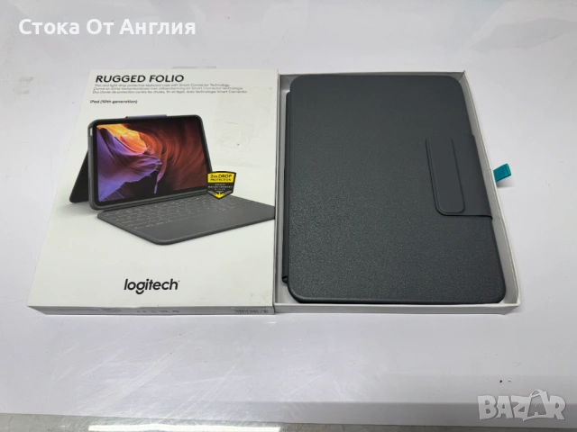 Клавиатура - Logitech Rugged Folio for iPad (10th gen) 