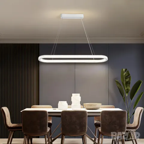 Елегантен LED полилей с диамантено покритие – Придайте лукс на домa си! ✨, снимка 1