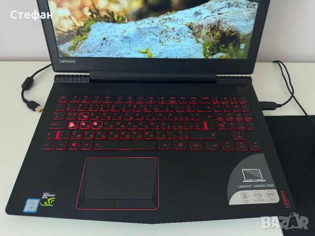 Upgraded лаптоп Lenovo Legion Y520-мишка+пад, снимка 2 - Лаптопи за игри - 46497588