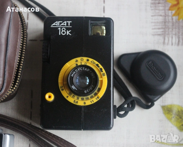 Фотоапарат Чайка 3 и Агат 18, снимка 6 - Фотоапарати - 53497586