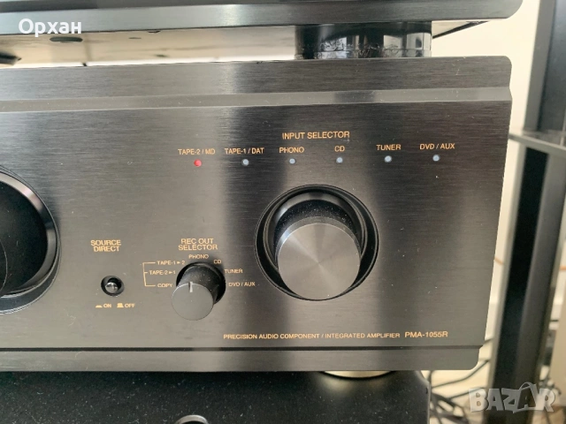 Denon Hi-Fi Сет: Усилвател PMA-1055R + Тунер TU-1500RD + Оригинално Дистанционно, снимка 4 - Аудиосистеми - 54027464