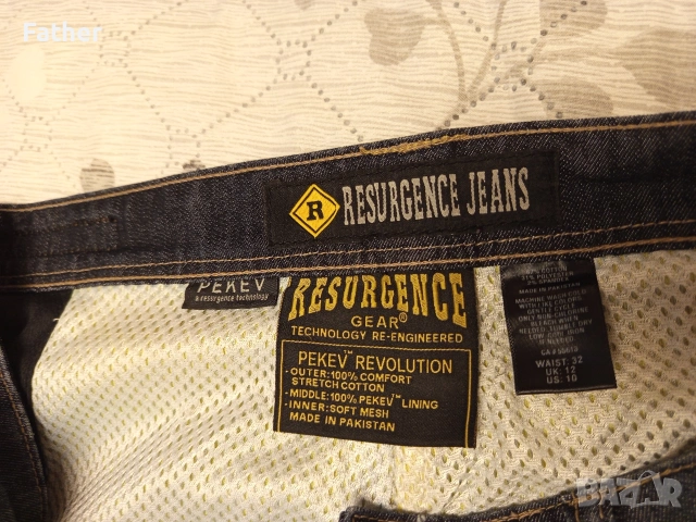 Мото дънки Resurgence размер 32/M, снимка 4 - Аксесоари и консумативи - 53963888