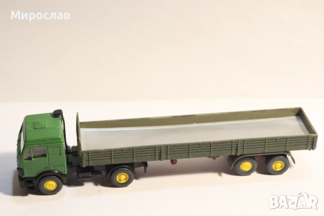 WIKING H0 1/87 MERCEDES BENZ КАМИОН КОЛИЧКА МОДЕЛ, снимка 2 - Колекции - 53017704