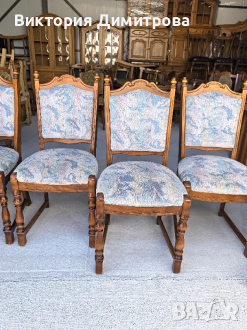 Комплект от 6 трапезни стола 