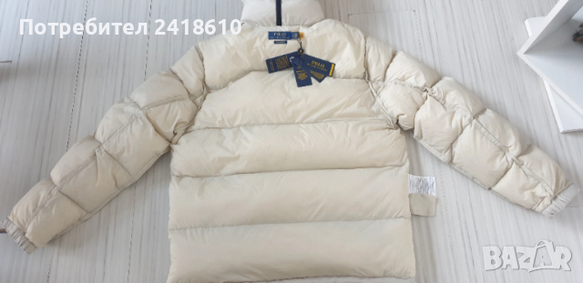 POLO Ralph Lauren Gorham Basic Sand Mens Down Jacket Size L  НОВО! ОРИГИНАЛ! Мъжко Зимно пухено Яке!, снимка 3 - Якета - 52542128