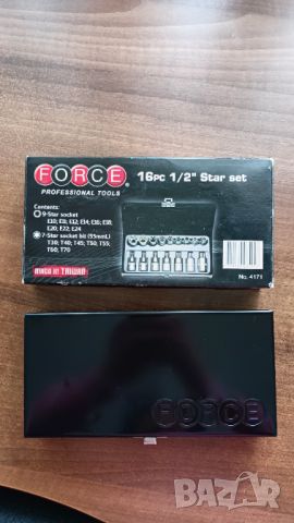 Force Professional 4171 - накрайници звезди к-т - 16 части, снимка 2 - Ключове - 45225304