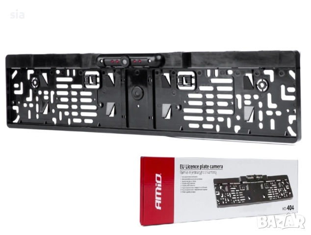 Камера за кола в стойката за регистрационен номер