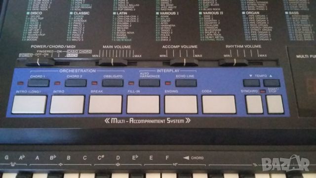 Клавир CASIO CT-670+стойка, снимка 7 - Синтезатори - 46418353