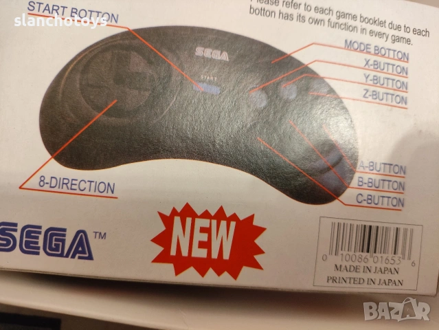 Японски Контролер- Джойстик за Сега Мега Драйв / Sega Mega Drive 2, снимка 7 - Друга електроника - 48760848