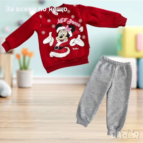 Детски Коледен Комплект 📏 Размер: 1г, 2г, 3г, 4г Код S236