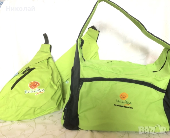Спортен сак и спортна раница 2 бр., удобни и за пътуване с ниско тарифни авиокомпании, топ качество 