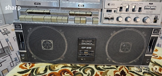 sharp gf-515, снимка 3 - Радиокасетофони, транзистори - 53698644