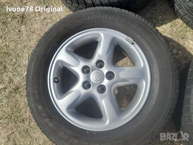 ПРОМО Алуминиеви Джанти за TOYOTA RAV4 5x114.3 16 цола.Отлично състояние., снимка 4 - Гуми и джанти - 46040720