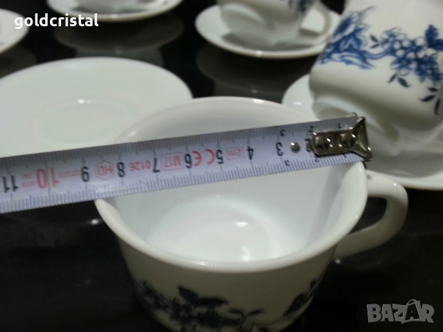 френски аркопал чаши за чай , снимка 6 - Антикварни и старинни предмети - 52957762