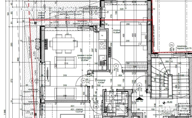 ТРИСТАЕН В БРИЗ €191,000, снимка 11 - Апартаменти - 50627460
