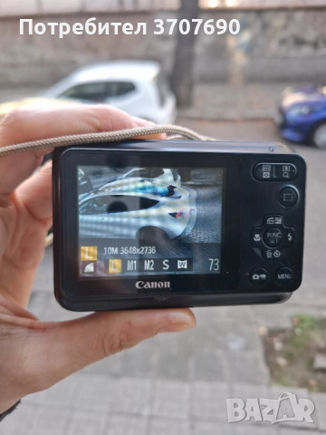 Компактен дигитален фотоапарат Canon Powershot A800, снимка 3 - Фотоапарати - 52314511