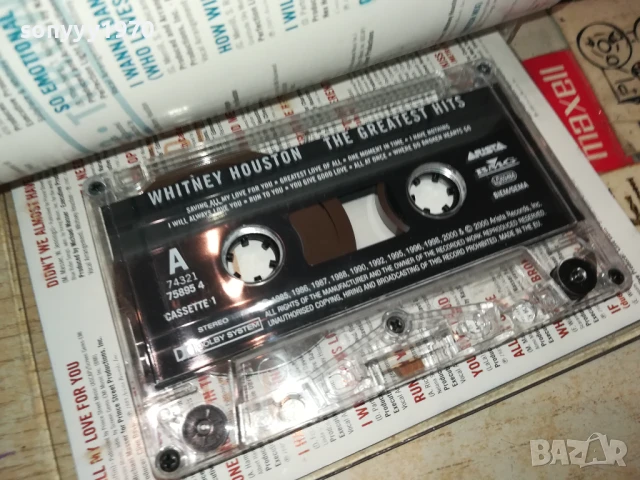WHITNEY HOUSTON-ORIGINAL TAPE 0906251948, снимка 5 - Аудио касети - 50607380