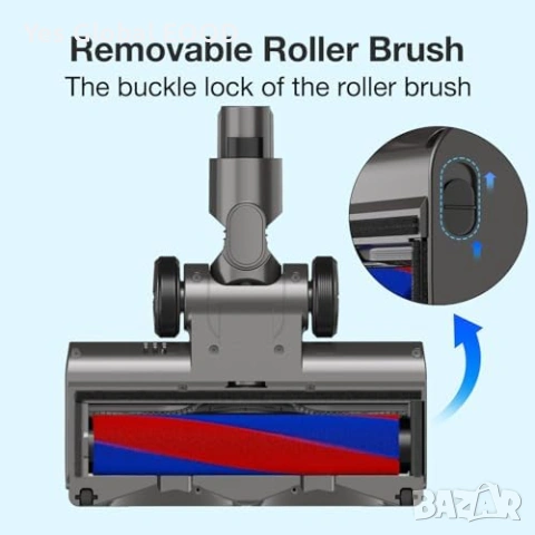 Мека четка за Dyson V7 V8 V10 V11 V15 с LED, снимка 5 - Друга електроника - 54134976