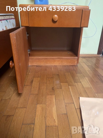 Две легла с шкафче , снимка 7 - Спални и легла - 53212421