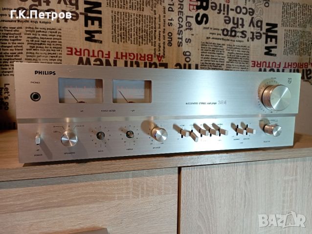 Усилвател "Philips"22AH384, снимка 5 - Ресийвъри, усилватели, смесителни пултове - 46708102