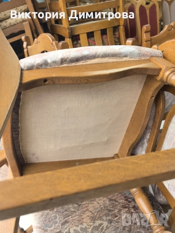Комплект от 6 трапезни стола , снимка 13 - Столове - 52879021