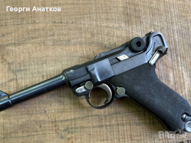 Продавам Парабелум Люгер Р08, снимка 7 - Бойно оръжие - 51982216