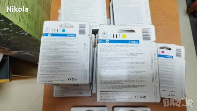 HP цветни тонер касети hp 11/10 business inkjet , officejet pro и др, снимка 14 - Консумативи за принтери - 42032317