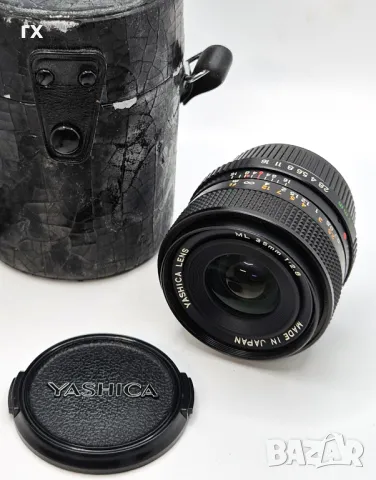 Yashica ML 35mm f2.8 Contax Yashica C/Y mount, снимка 1 - Обективи и филтри - 46945342