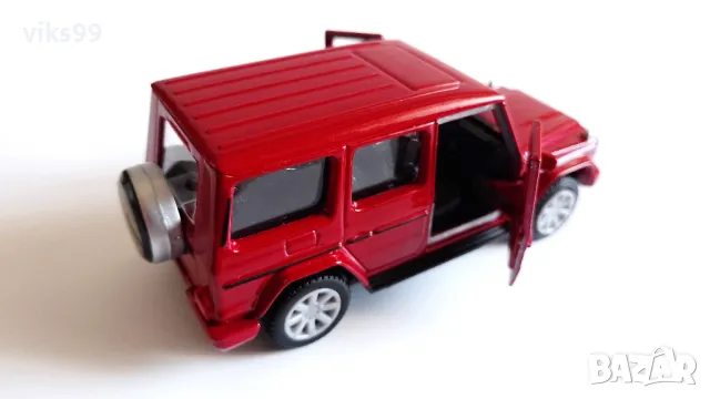 MERCEDES-BENZ G-CLASS G500 V8 Maisto 1:41, снимка 5 - Колекции - 49388944